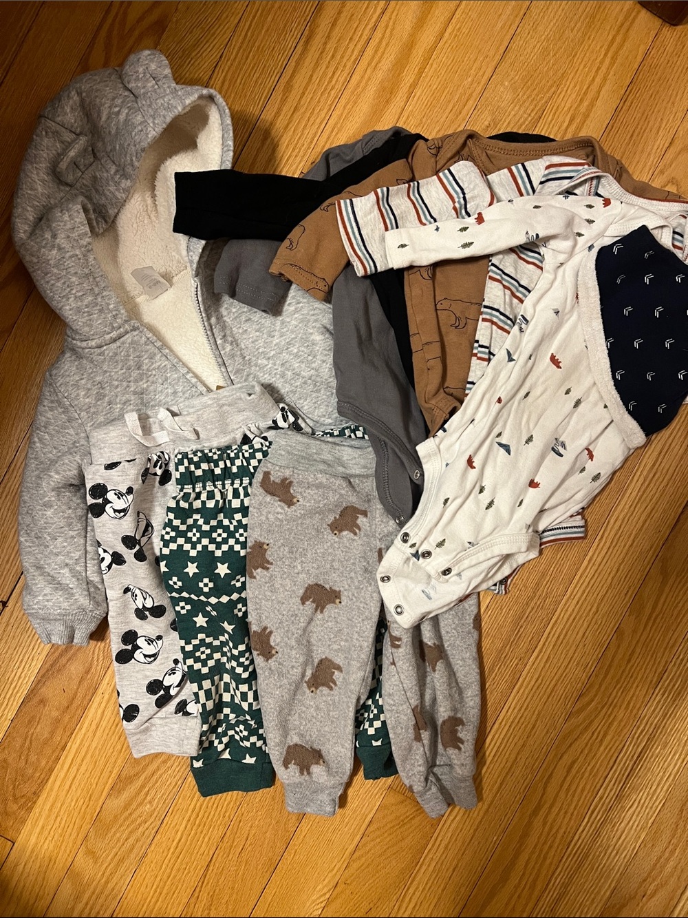 6-9 month Onesies and Sweats